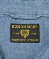 HUMAN MADE（ヒューマンメイド）カジュアルシャツ 青 サイズ:L メンズ/2200709454014