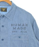 HUMAN MADE（ヒューマンメイド）カジュアルシャツ 青 サイズ:L メンズ/2200709454014