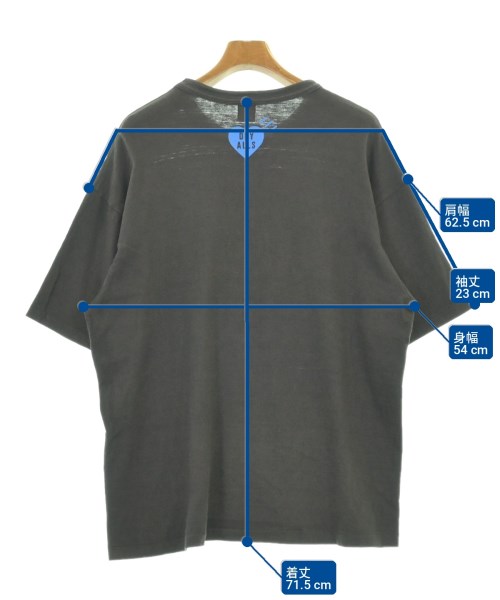HUMAN MADE（ヒューマンメイド）Tシャツ・カットソー グレー サイズ:2XL メンズ/2200709701040