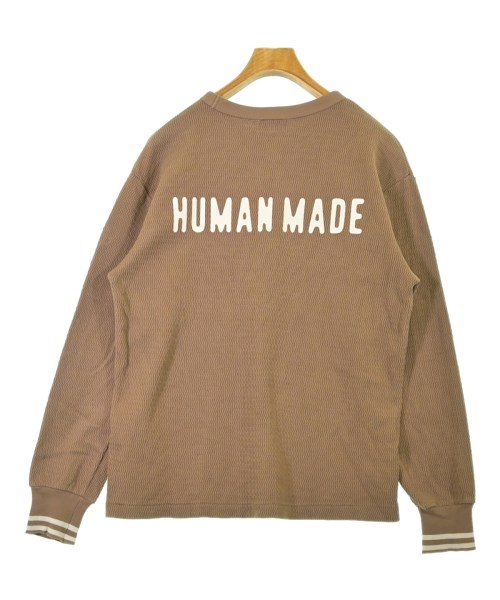 HUMAN MADE（ヒューマンメイド）Tシャツ・カットソー 茶 サイズ:L メンズ/2200710097026