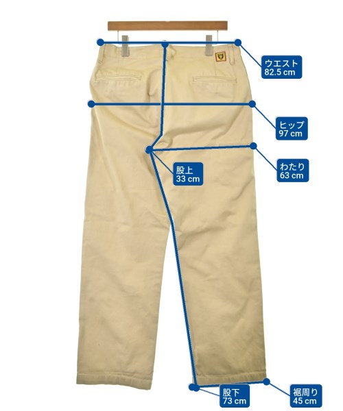 HUMAN MADE（ヒューマンメイド）チノパン ベージュ サイズ:-(L位) メンズ/2200662567073
