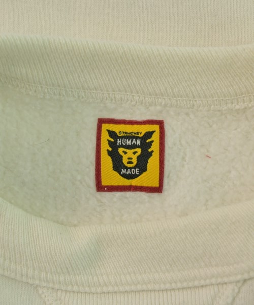 HUMAN MADE（ヒューマンメイド）スウェット 白 サイズ:L メンズ/2200662737070