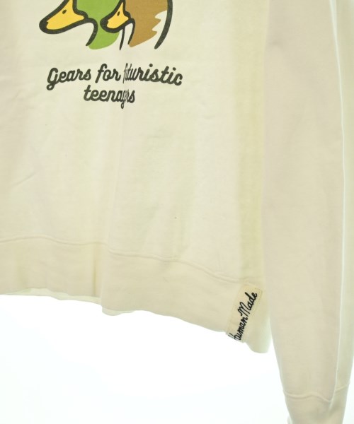 HUMAN MADE（ヒューマンメイド）スウェット 白 サイズ:L メンズ/2200662737070