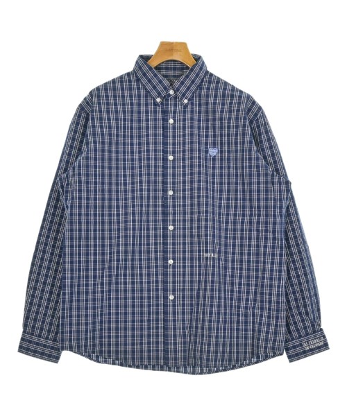 HUMAN MADE(ヒューマンメイド)カジュアルシャツ 紺 サイズ:XL/2200663361069