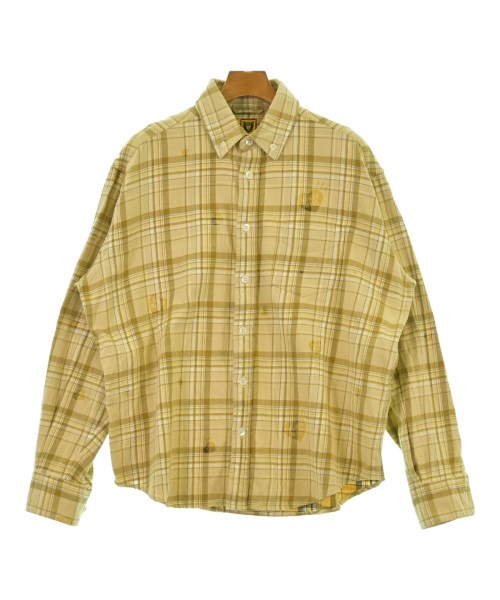 HUMAN MADE(ヒューマンメイド)カジュアルシャツ 黄 サイズ:M/2200664763046