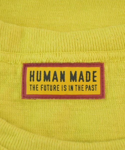 HUMAN MADE（ヒューマンメイド）Tシャツ・カットソー 黄 サイズ:XL メンズ/2200664763053