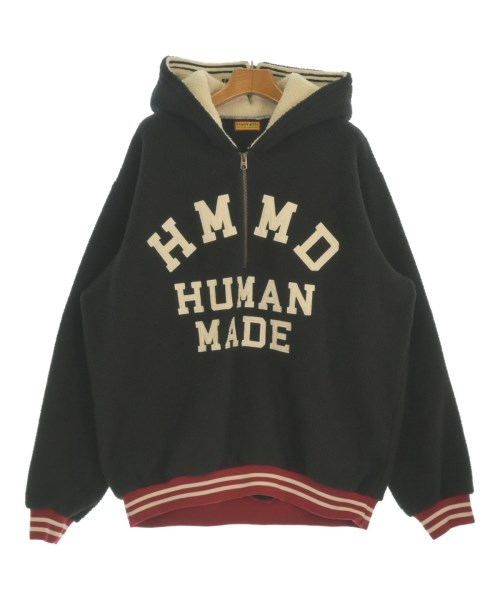 HUMAN MADE(ヒューマンメイド)パーカー 黒 サイズ:L/2200665554018