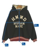 HUMAN MADE（ヒューマンメイド）パーカー 黒 サイズ:L メンズ/2200665554018