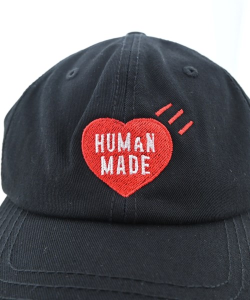 HUMAN MADE（ヒューマンメイド）キャップ 黒 サイズ:- メンズ/2200666532053