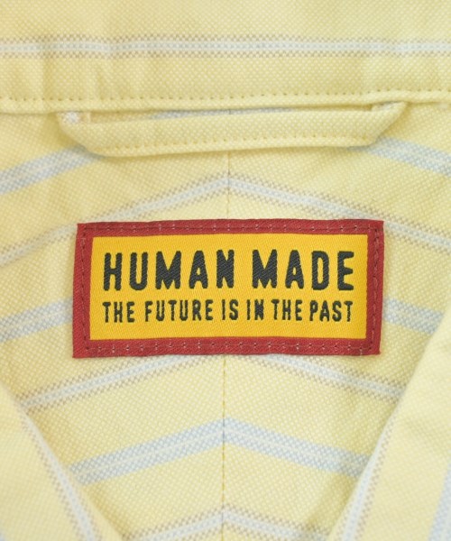 HUMAN MADE（ヒューマンメイド）カジュアルシャツ 黄 サイズ:L メンズ/2200667349025