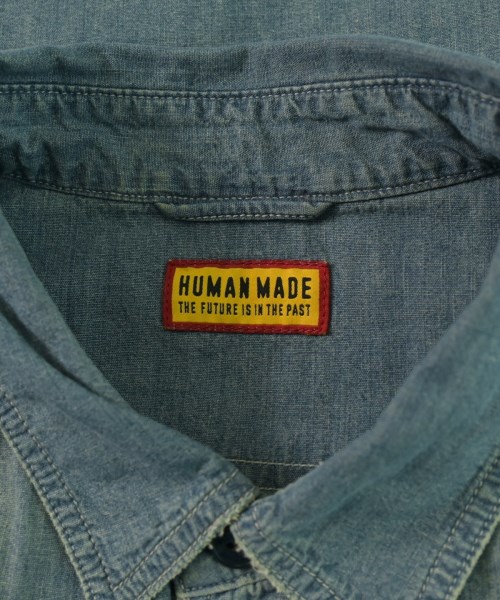 HUMAN MADE（ヒューマンメイド）カジュアルシャツ 青 サイズ:XL メンズ/2200667966017