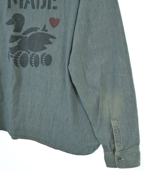 HUMAN MADE（ヒューマンメイド）カジュアルシャツ 青 サイズ:XL メンズ/2200667966017