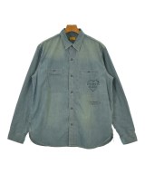 HUMAN MADE（ヒューマンメイド）カジュアルシャツ 青 サイズ:XL メンズ/2200667966017