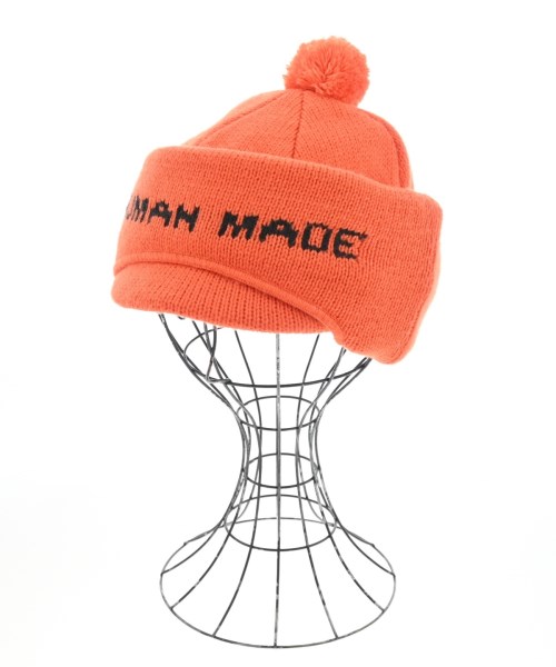 HUMAN MADE（ヒューマンメイド）ニットキャップ・ビーニー オレンジ サイズ:- メンズ/2200667966031