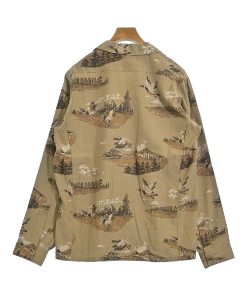 HUMAN MADE（ヒューマンメイド）カジュアルシャツ 茶 サイズ:L メンズ/2200670214075