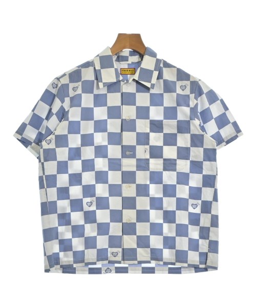 HUMAN MADE(ヒューマンメイド)カジュアルシャツ 青 サイズ:S/2200670214082