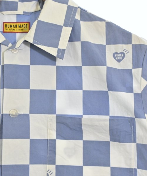 HUMAN MADE（ヒューマンメイド）カジュアルシャツ 青 サイズ:S メンズ/2200670214082