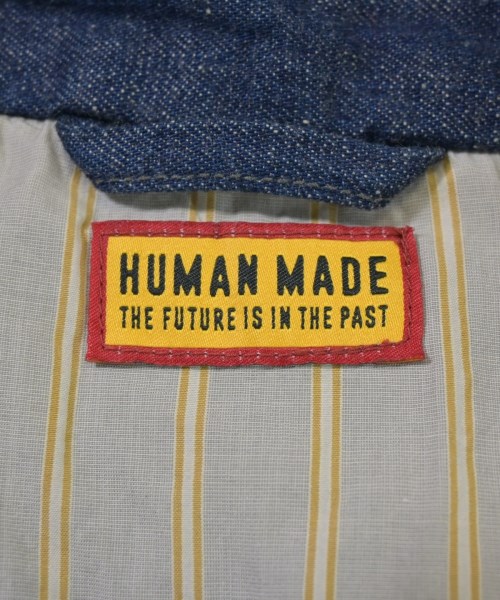 HUMAN MADE（ヒューマンメイド）デニムジャケット 青 サイズ:L メンズ/2200670768011