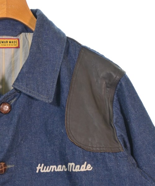 HUMAN MADE（ヒューマンメイド）デニムジャケット 青 サイズ:L メンズ/2200670768011