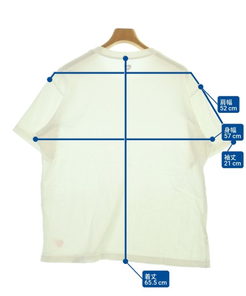 HUMAN MADE（ヒューマンメイド）Tシャツ・カットソー 白 サイズ:L メンズ/2200734691033
