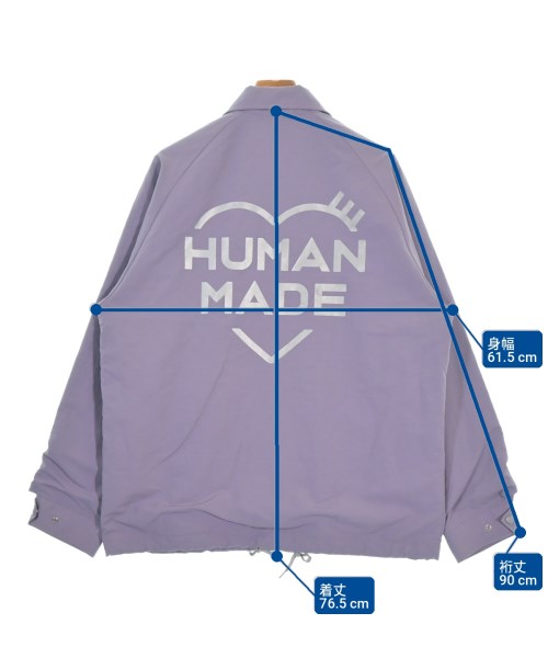 HUMAN MADE（ヒューマンメイド）ブルゾン 紫 サイズ:L メンズ/2200731201037