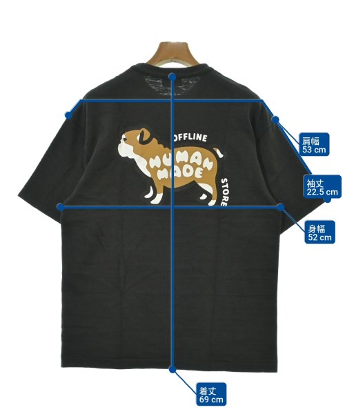 HUMAN MADE（ヒューマンメイド）Tシャツ・カットソー 黒 サイズ:XL メンズ/2200720926057