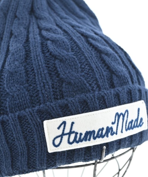 HUMAN MADE（ヒューマンメイド）ニットキャップ・ビーニー 紺 サイズ:- メンズ/2200720581119