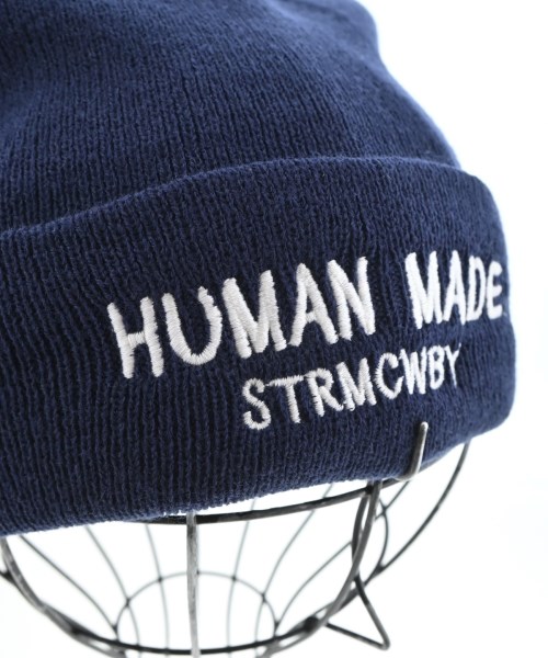 HUMAN MADE（ヒューマンメイド）ニットキャップ・ビーニー 紺 サイズ:- メンズ/2200722506080