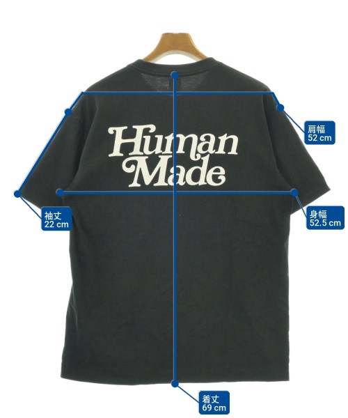 HUMAN MADE（ヒューマンメイド）Tシャツ・カットソー 黒 サイズ:L メンズ/2200722889046