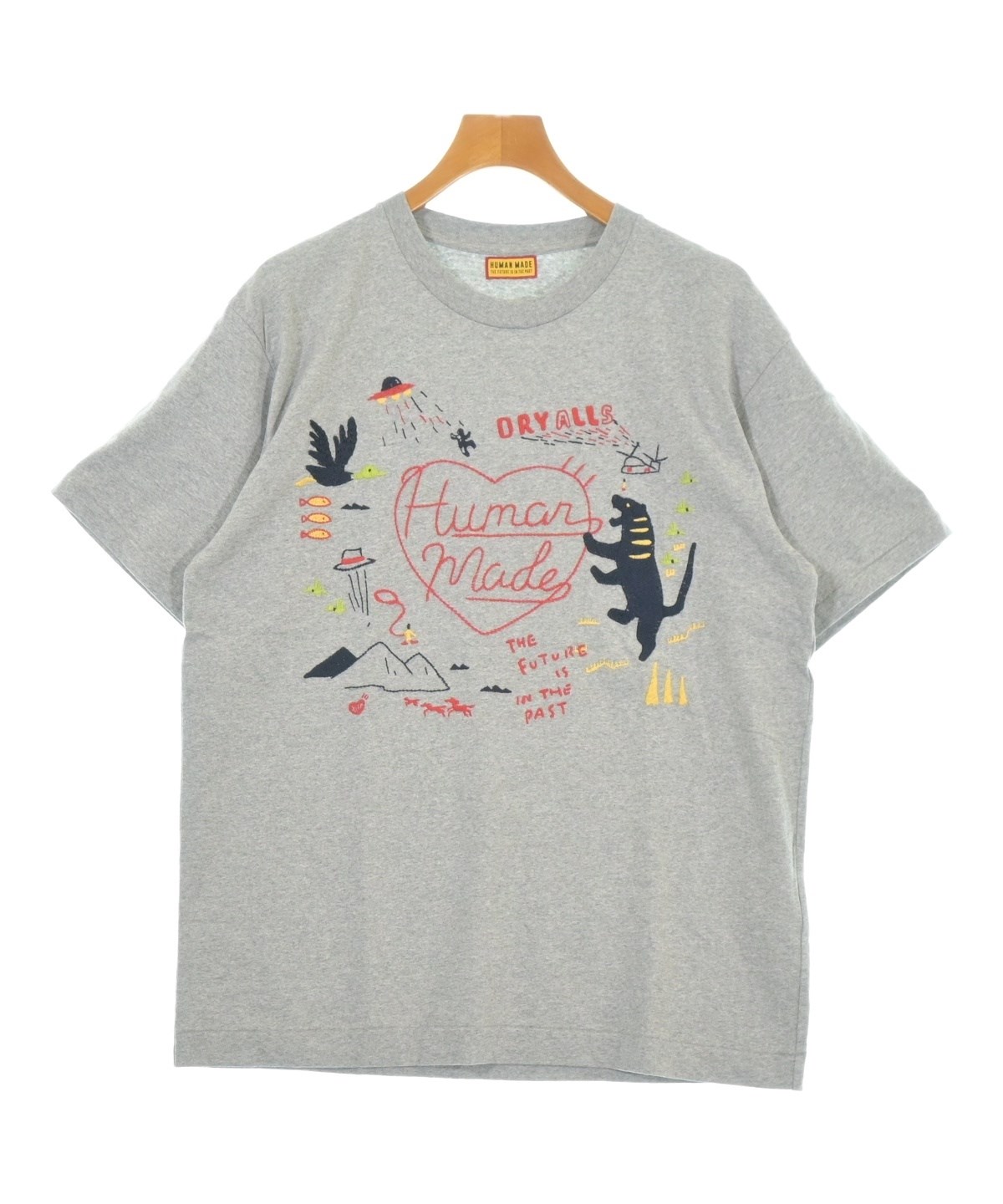 HUMAN MADE（ヒューマンメイド）Tシャツ・カットソー グレー サイズ:XL