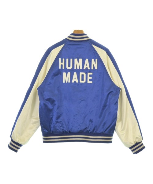 HUMAN MADE（ヒューマンメイド）スタジャン 青 サイズ:L メンズ/2200727864017