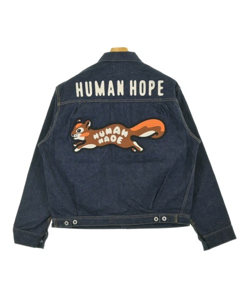 HUMAN MADE（ヒューマンメイド）デニムジャケット 紺 サイズ:L メンズ/2200728082014
