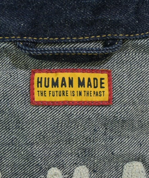 HUMAN MADE（ヒューマンメイド）デニムジャケット 紺 サイズ:L メンズ/2200728082014