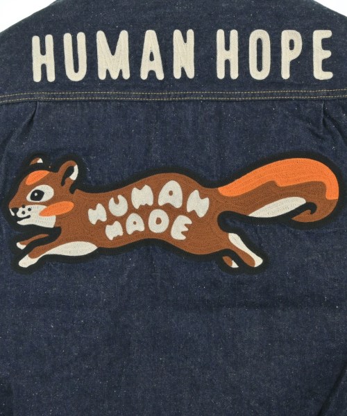 HUMAN MADE（ヒューマンメイド）デニムジャケット 紺 サイズ:L メンズ/2200728082014
