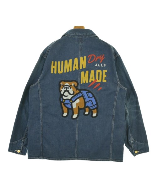 HUMAN MADE（ヒューマンメイド）カバーオール 青 サイズ:L メンズ/2200685721018
