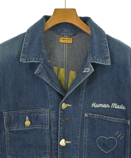 HUMAN MADE（ヒューマンメイド）カバーオール 青 サイズ:L メンズ/2200685721018