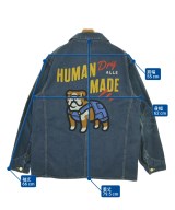HUMAN MADE（ヒューマンメイド）カバーオール 青 サイズ:L メンズ/2200685721018