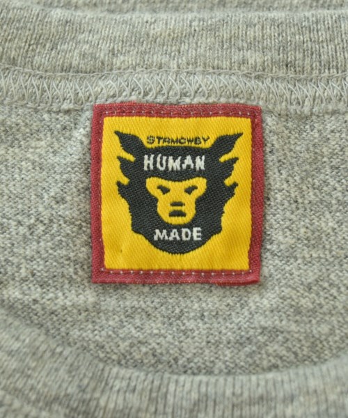 HUMAN MADE（ヒューマンメイド）Tシャツ・カットソー グレー サイズ:S メンズ/2200686139010
