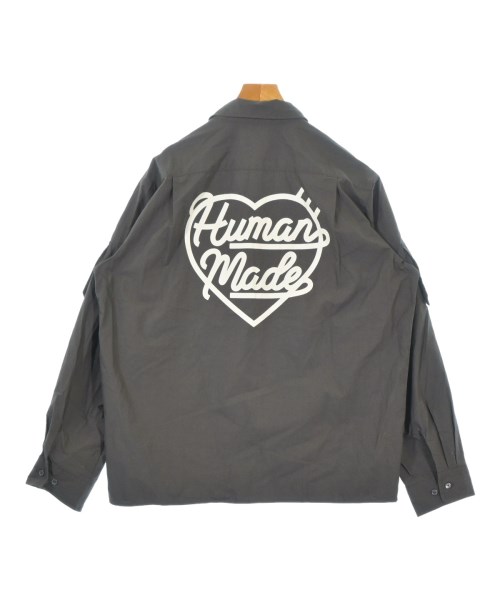 HUMAN MADE（ヒューマンメイド）カジュアルシャツ グレー サイズ:L メンズ/2200686502012