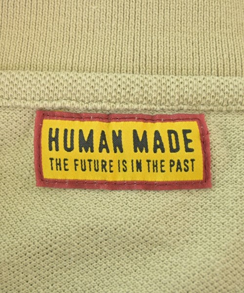 HUMAN MADE（ヒューマンメイド）ポロシャツ ベージュ サイズ:L メンズ/2200686502029