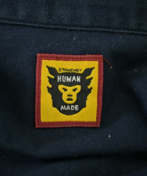 HUMAN MADE（ヒューマンメイド）カジュアルシャツ 紺 サイズ:L メンズ/2200686546023