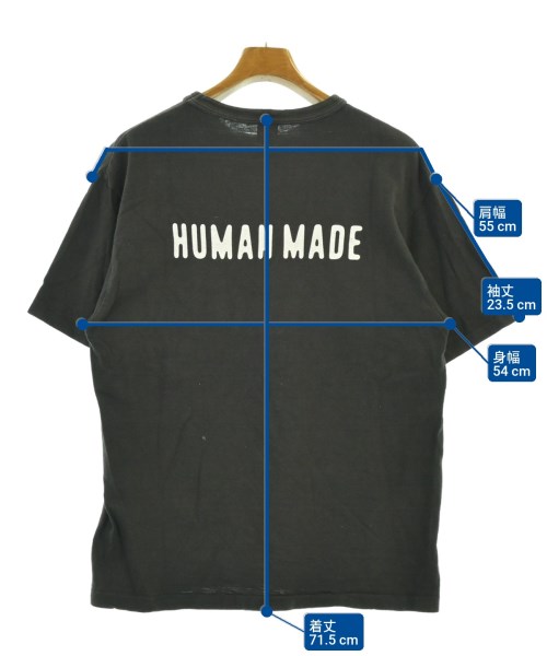 HUMAN MADE（ヒューマンメイド）Tシャツ・カットソー 黒 サイズ:L メンズ/2200686873037