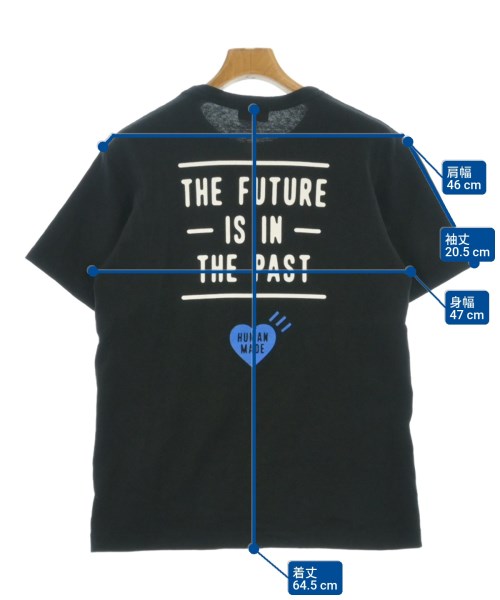 HUMAN MADE（ヒューマンメイド）Tシャツ・カットソー 黒 サイズ:S メンズ/2200684078045