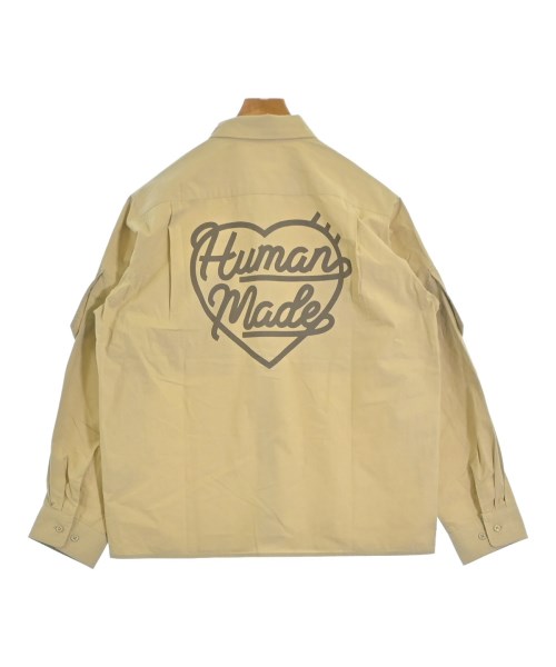 HUMAN MADE（ヒューマンメイド）カジュアルシャツ ベージュ サイズ:M メンズ/2200687044030