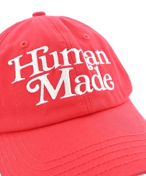 HUMAN MADE（ヒューマンメイド）キャップ 赤 サイズ:- メンズ/2200692583012