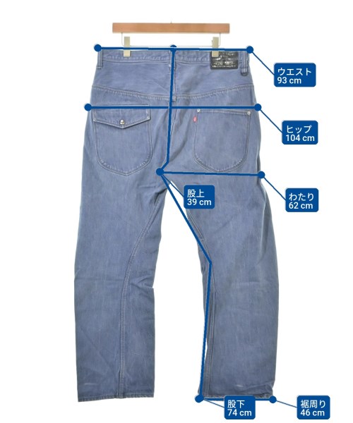 nitraid（ナイトレイド）デニムパンツ 青 サイズ:XL メンズ/2200609853023