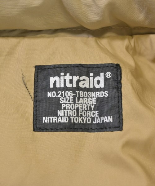 nitraid（ナイトレイド）ミリタリーブルゾン ベージュ サイズ:L メンズ/2200678499016