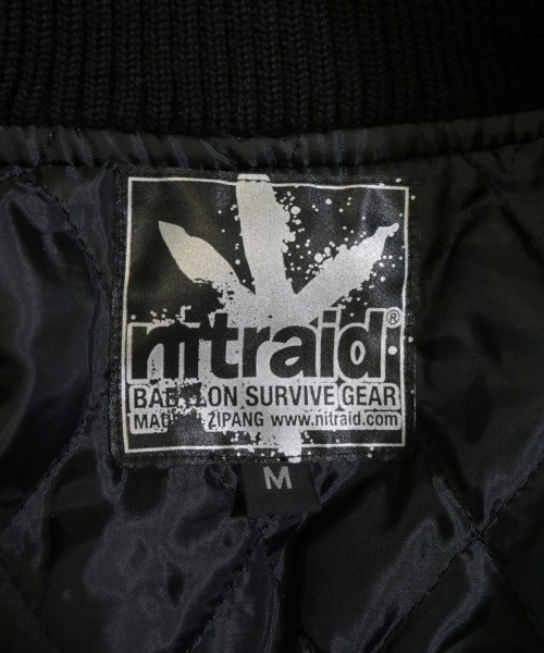 nitraid（ナイトレイド）スタジャン 黒 サイズ:M メンズ/2200703675538