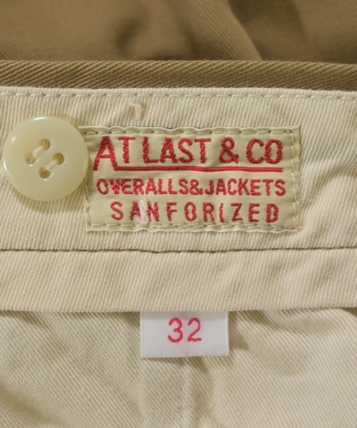 ATLAST & CO（アットラスト）チノパン ベージュ サイズ:32(L位) メンズ/2200634614446