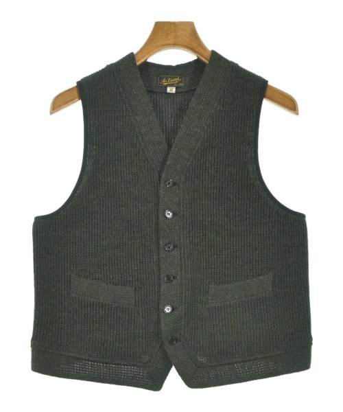 ATLAST & CO(アットラスト)ベスト カーキ サイズ:40(M位)/2200646265094